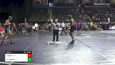 184 lbs Consolation - Isaac Odell, Wheaton vs Cash Wilcke, Iowa