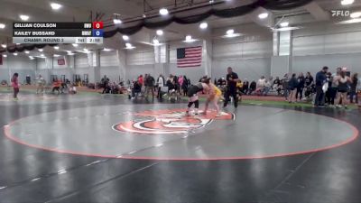 160 lbs Champ. Round 2 - Gillian Coulson, Baldwin Wallace vs Kailey Bussard, Midway