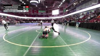 150 lbs Cons. Round 3 - Jackson Maughan, Ridgevue vs Ayden Knickrehm, Capital