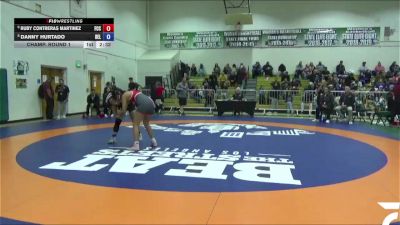 131 lbs Champ. Round 1 - Ruby Contreras Martinez, Fresno City College vs Danny Hurtado, Delta