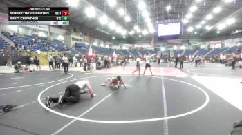 78 lbs 3rd Place - Kendric Trout-Palomo, Westen Nebraska Elite vs Rhett Crowther, Wtc