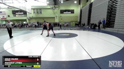 190 lbs Cons. Round 2 - Jesus Valdez, FREMONT vs Panyarat Litmen, Palisades