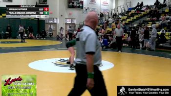 132 lbs 1st Place Match - Polina Shardakova-Scorzafava, Kinnelon vs Mariah Witmer, Holy Spirit