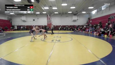 134 lbs Cons. Round 2 - Royden Liang, American vs Ethan Brockway, Ukiah