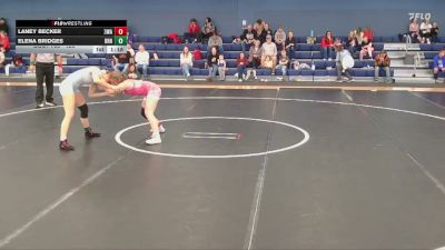 120 lbs Quarterfinal - Elena Bridges, Ready RP Nationals vs Laney Becker, 308 Wrestling Academy