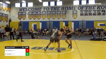 145 lbs Consi Of 16 #2 - Mikeal Fierro, West Port vs Kade Clute, Cypress Bay