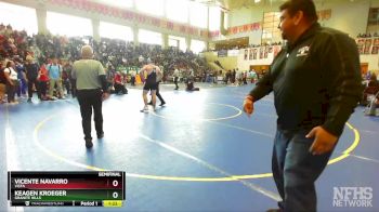 197 Boys Semifinal - Keagen Kroeger, Granite Hills vs Vicente Navarro, Vista