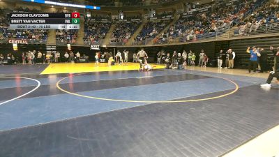 70 lbs Round Of 32 - Jackson Claycomb, Everett vs Brett Van Vacter, Philadelphia