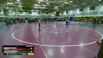 70 lbs Cons. Round 5 - Brekken Frost, Madison vs Tayson Mitchell, Governor Wrestling