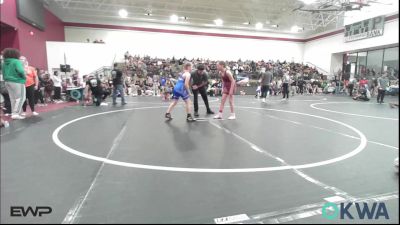 95 lbs Rr Rnd 1 - Ellie Carter, Perry Wrestling Academy vs Felicity Goodgion, Chandler Takedown Club