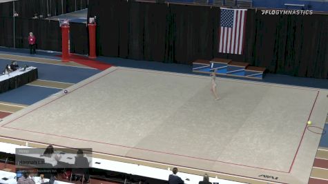 Hannah Lai - Hoop - 2021 Rhythmic Elite Qualifier