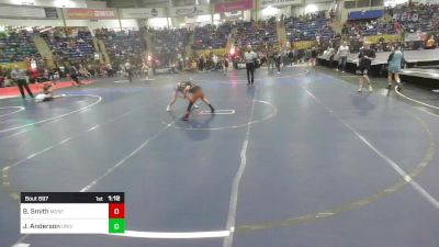 75 lbs Round Of 16 - Bryant Smith, Montezuma-Cortez Middle School vs Jacob Anderson, University Middle School