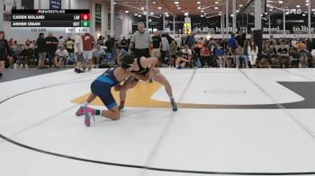 122 lbs Rr Rnd 3 - Caden Boland, LAW - HSC vs Asher Oman, Grit Mat Club Red - HSC