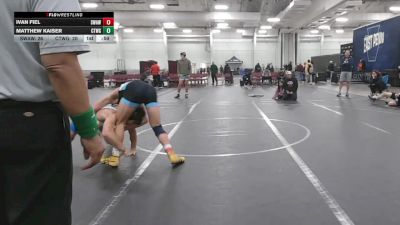 157 lbs Round 9 (10 Team) - Ivan Fiel, Savage WA White vs Matthew Kaiser, CTWHALE Green