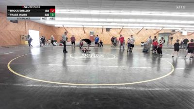 75 lbs 5th Place - Brock Shelley, Endicott vs Trace James, Blakeslee