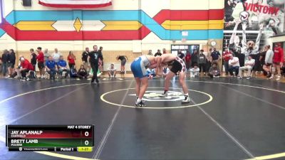 175 lbs Semifinal - Brett Lamb, Poudre vs Jay Aplanalp, Chatfield