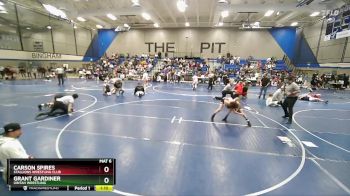 90 lbs Semifinal - Carson Spires, Stallions Wrestling Club vs Grant Gardiner, Uintah Wrestling