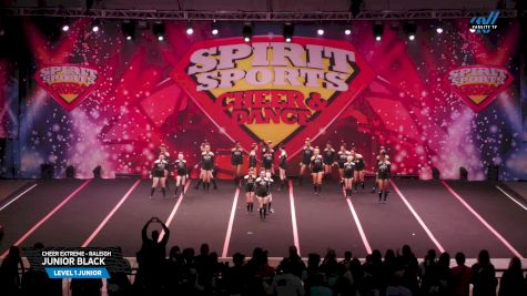 Cheer Extreme - Raleigh - Junior Black [2025 L1 Junior Day 1] 2025 Spirit Sports Myrtle Beach Nationals