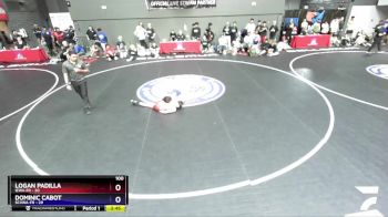 100 lbs Placement Matches (16 Team) - Logan Padilla, IEWA-FR vs Dominic Cabot, SCVWA-FR