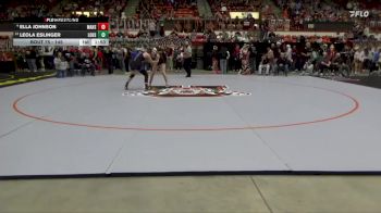 145 lbs Champ. Round 1 - Leola Eslinger, Louisburg Hs vs Ella Johnson, Marysville HS