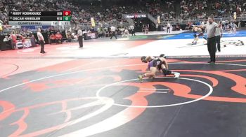 Quarterfinal - Oscar Kriegler, Papillion-LaVista South vs Rudy Rodriguez, Grand Island