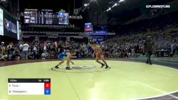 132 lbs Rnd Of 64 - Caine Tyus, Illinois vs Brady Thompson, Iowa