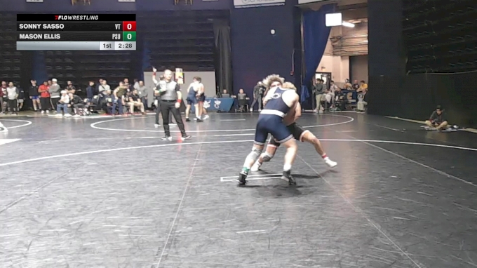 197 lbs Round Of 16 - Sonny Sasso, Virginia Tech vs Mason Ellis, Penn State