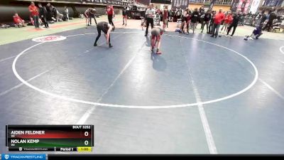 149 lbs Cons. Round 1 - Aiden Feldner, WI vs Nolan Kemp, WI