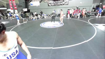 285 lbs Fabian Martinez, SCVWA - Santa Clara Valley Wrestling Association vs Esteban Sanchez, SDIKWA - San Diego-Imperial Kids Wrestling Association