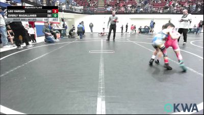 46 lbs Final - Leo Vargas, Dumas Wrestling Club vs Everly Magallanes, Dumas Wrestling Club