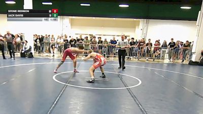 150 lbs Round Of 128 - Stone Redmon, MI vs Jack Davis, IN
