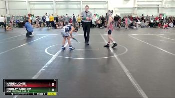 84 lbs Round 2 (6 Team) - Haiden Jones, Armory Athletics vs Nikolay Zabchev, NOVA Wrestling Club