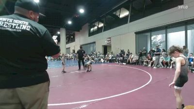50 lbs Round 2 (6 Team) - Laurel Arnott, Blackman WC vs Brody Riley, North DeSoto Red WA