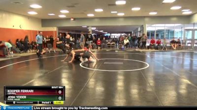 116-119 lbs Round 3 - Kooper Ferrari, Central vs Josh Yoder, Fossil Ridge