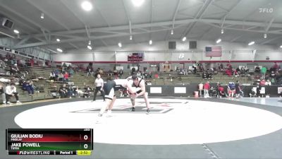 285 lbs Champ. Round 3 - Jake Powell, Tiffin vs Giulian Bodiu, Findlay