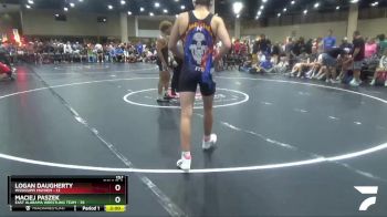 157 lbs Round 3 (6 Team) - Maciej Paszek, East Alabama Wrestling Team vs Logan Daugherty, Mississippi Mayhem