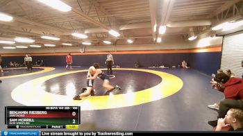 160 lbs Champ. Round 1 - Benjamin Riesberg, Unattached vs Sam Morrill, Elite Wrestling