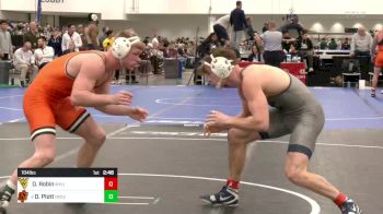 184 lbs Rd Of 16 - Dennis Robin, West Virginia vs Dustin Plott, Oklahoma State