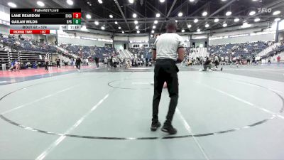 174 lbs Champ. Round 1 - Gailan Wilds, Brewton-Parker (GA) vs Lane Reardon, Southeastern