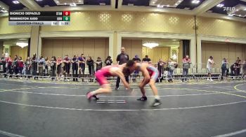 132 lbs Quarterfinal - Dionicio DePaolo, Stampede WC vs Remington Judd, Grindhouse WC