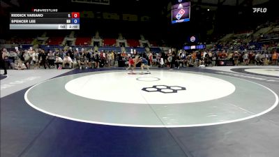 132 lbs Champ. Rd Of 128 - Riddick Variano, IL vs Spencer Lee, MN