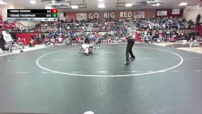 157 lbs 1st Place Match - James Hansen, Madison vs Tensei Thompson, Bishop Kelly High School