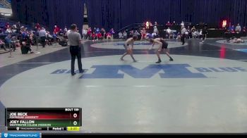 157 lbs Cons. Round 1 - Joey Fallon, Westminster College (Missouri) vs Joe Beck, Fontbonne University