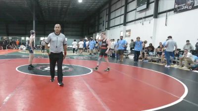 113 lbs 1 - Luke Richards, RALEIGH AREA WOLFPACK BLACK vs Connolly Amrozowicz, BEACH BOYZ WRESTLING CLUB