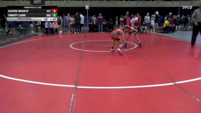 86 lbs 5th Place - Alexis Krantz, Pittston vs Trinity Lord, Great Bend