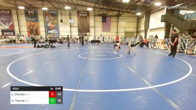 80 lbs Rr Rnd 2 - Luke Chunko, Grit Mat Club Red vs Hunter Thorne, The Wrestling Mill