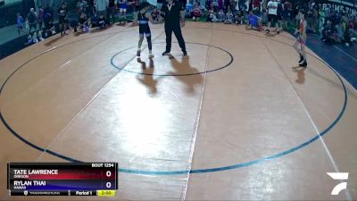 86 lbs Semifinal - Tate Lawrence, Oregon vs Rylan Thai, Hawaii