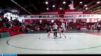 100 lbs Cons. Round 2 - Nina Cale, Macomb vs Justice Milligan, Gibson City (G.C.-Melvin-Sibley)