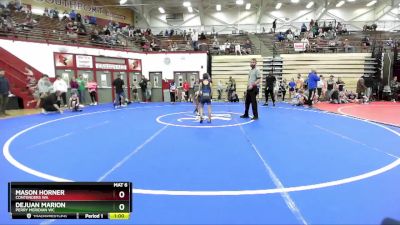 62-67 lbs Round 2 - DeJuan Marion, Perry Meridian WC vs Mason Horner, Contenders WA