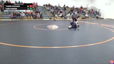 J-13 lbs Quarterfinal - Corbin Rukgaber, Mediapolis Bulldogs vs Gable Riniker, East Buchanan